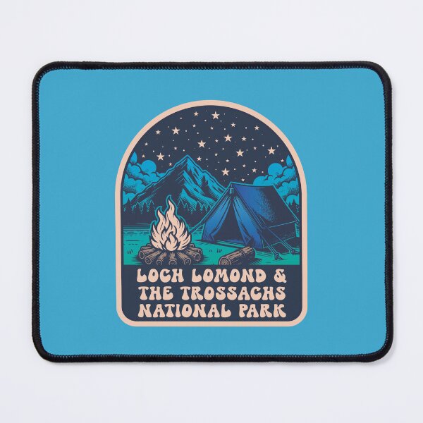Item preview, Loch Lomond and The Trossachs National Park Camping designed and sold by CynthiaGraphics.