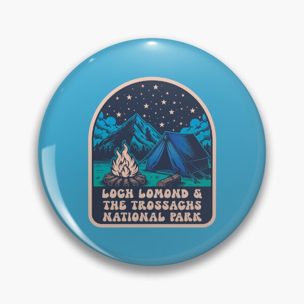 Item preview, Loch Lomond and The Trossachs National Park Camping designed and sold by CynthiaGraphics.