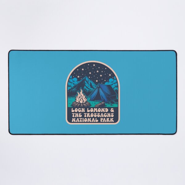 Item preview, Loch Lomond and The Trossachs National Park Camping designed and sold by CynthiaGraphics.