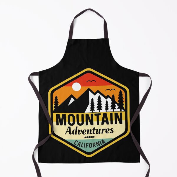 Item preview, Mountain Adventures California,, Outdoor Nature Hiking Camping designed and sold by Sunserize Designs.