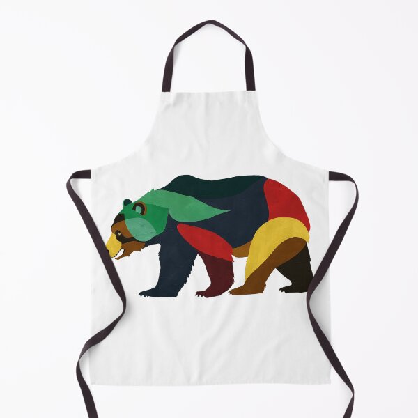 Item preview, Abstract art bear animal designed and sold by Nayfa.