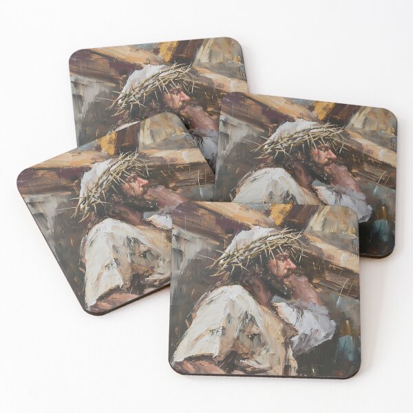 Item preview, Jesus Carrying the Cross designed and sold by LivingArtClips.