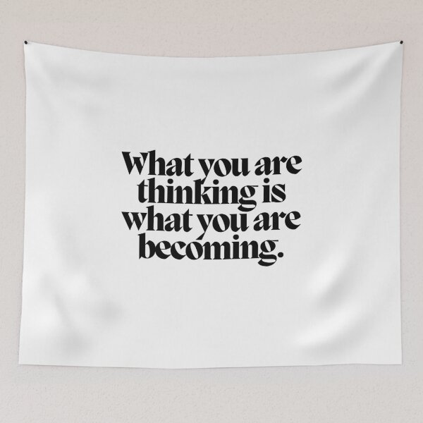 Item preview, What you are thinking is what you are becoming.  designed and sold by CharmStudio.