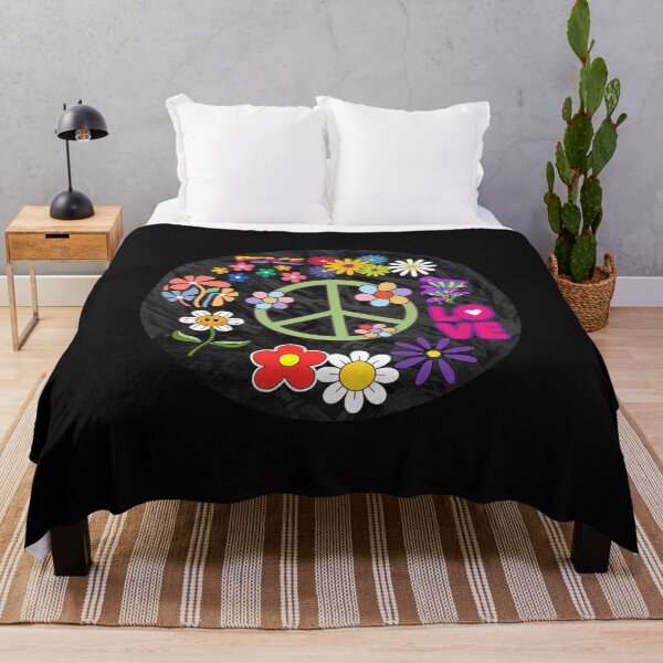 Item preview, Retro Hippie Peace designed and sold by LiaIsabellaArt.