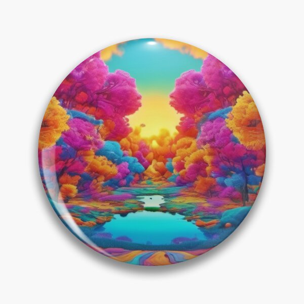 Item preview, Vivid Nature: Colorful Views designed and sold by Health And Fitness Posts e-Store.