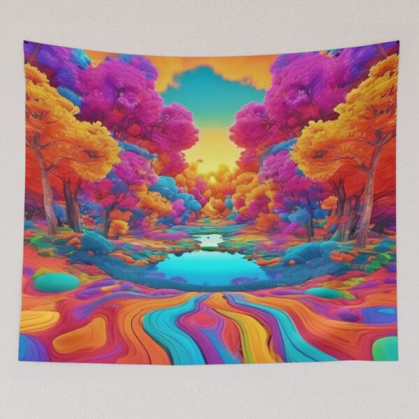 Item preview, Vivid Nature: Colorful Views designed and sold by Health And Fitness Posts e-Store.
