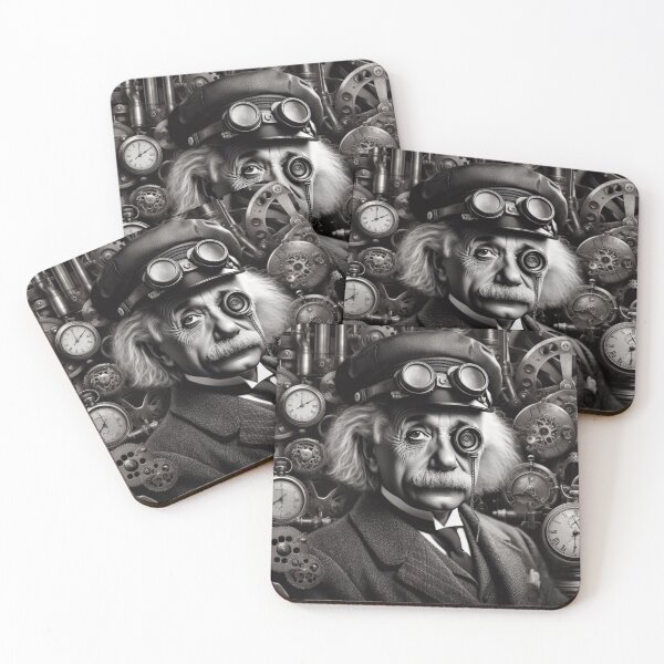 Item preview, Albert Einstein Steampunk  designed and sold by sevenmountains.