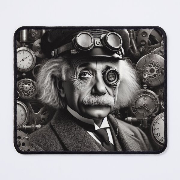 Item preview, Albert Einstein Steampunk designed and sold by sevenmountains.