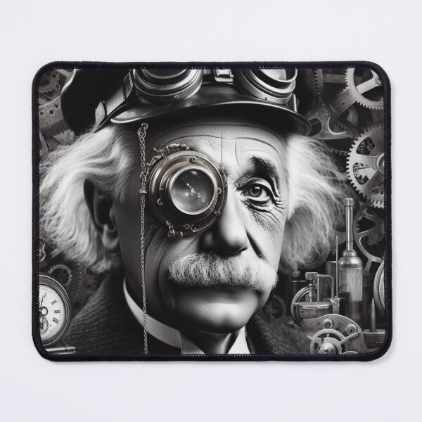Item preview,  Albert Einstein Steampunk  designed and sold by sevenmountains.
