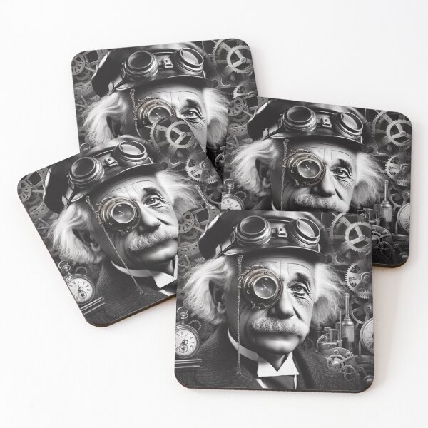 Item preview,  Albert Einstein Steampunk  designed and sold by sevenmountains.