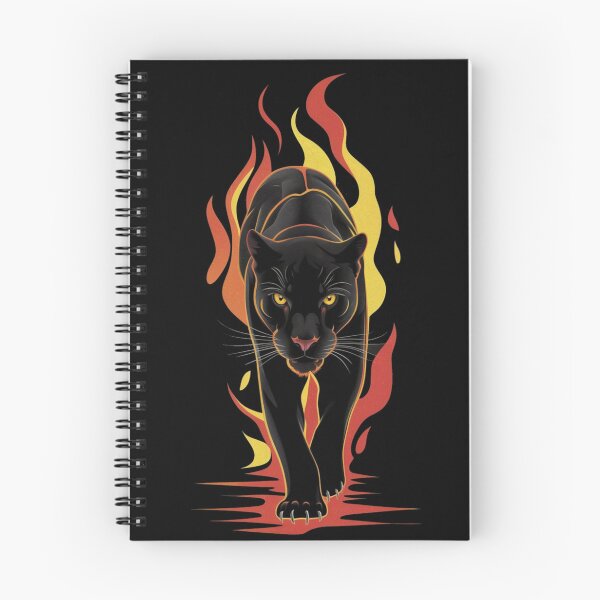 Item preview, visually striking black panther designed and sold by 123ks.