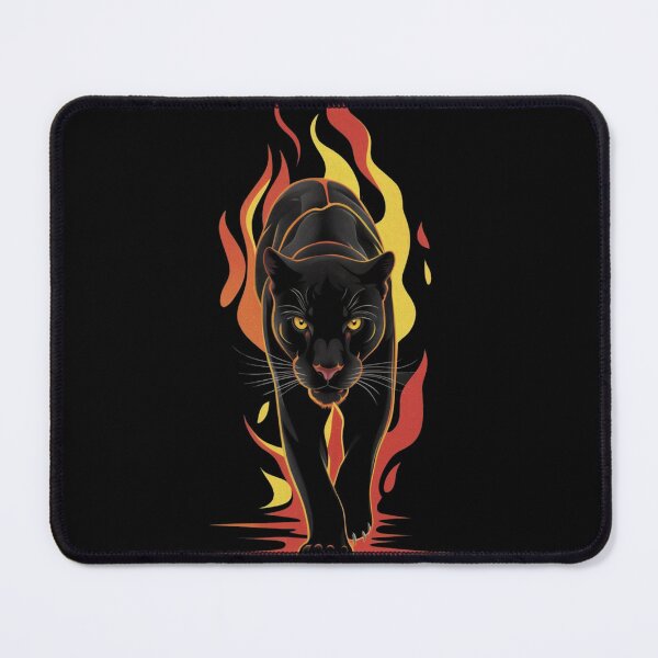 Item preview, visually striking black panther designed and sold by 123ks.