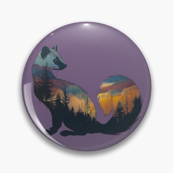 Item preview, Adorable Humboldt Marten designed and sold by Wild-Co.