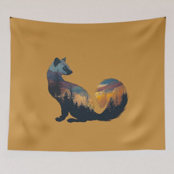 Item preview, Adorable Humboldt Marten designed and sold by Wild-Co.