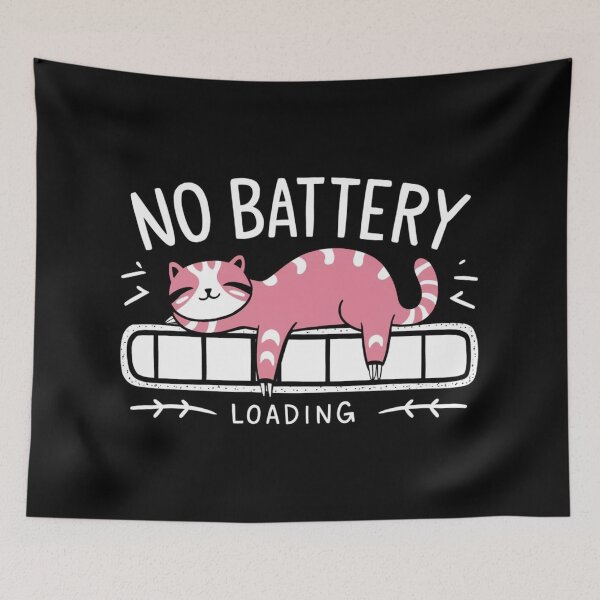 Item preview, No Battery designed and sold by nimmitrends.
