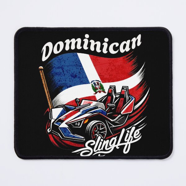 Item preview, Patriotic Polaris Slingshot Graphic, Dominican Flag Design designed and sold by boujeedrpc.