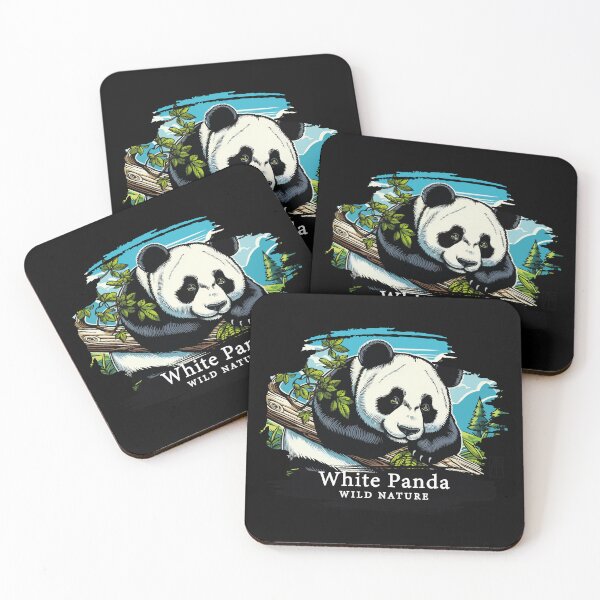 Item preview, White Panda - WILD NATURE - WHITE PANDA -1 designed and sold by ArtProjectShop.