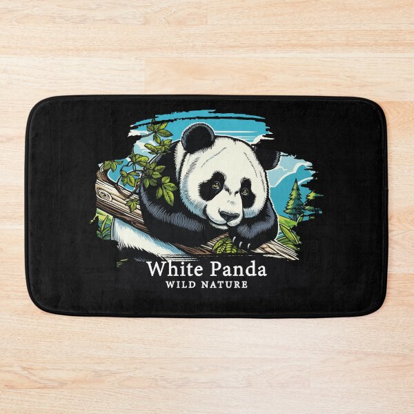 Item preview, White Panda - WILD NATURE - WHITE PANDA -1 designed and sold by ArtProjectShop.