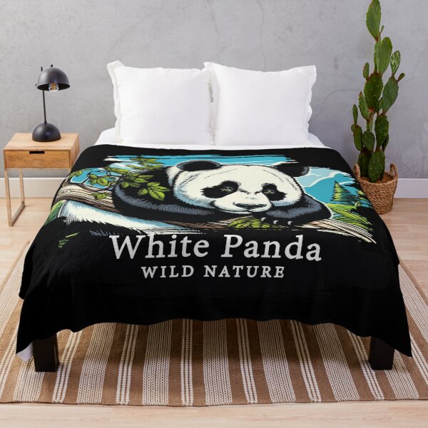 Item preview, White Panda - WILD NATURE - WHITE PANDA -1 designed and sold by ArtProjectShop.