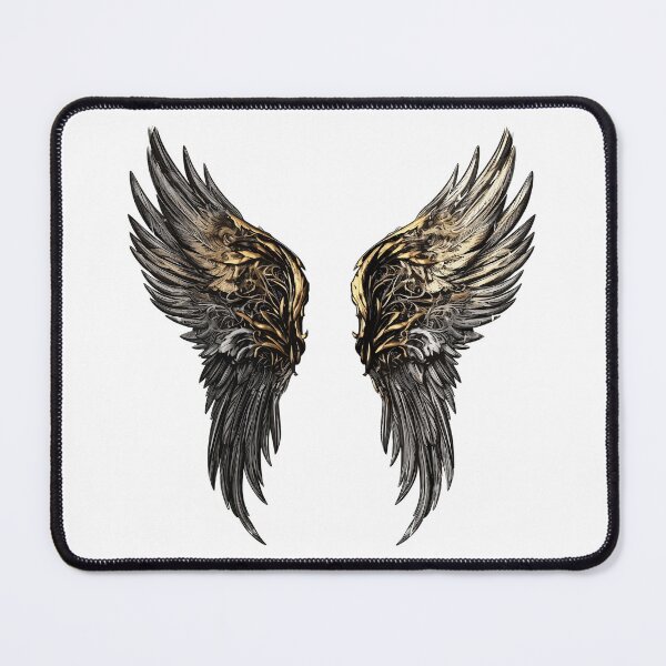 Item preview, Archangel Dark Wings Illustration designed and sold by NegarinFashions.