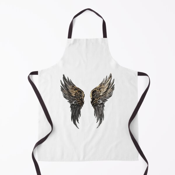 Item preview, Archangel Dark Wings Illustration designed and sold by NegarinFashions.