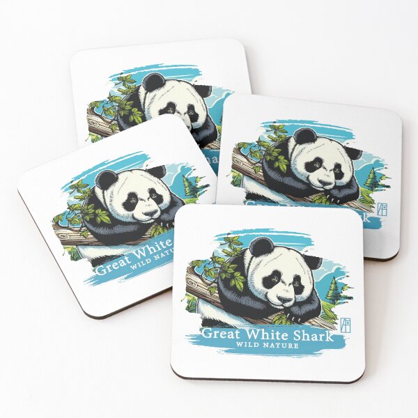 Item preview, White Panda - WILD NATURE - WHITE PANDA -2 designed and sold by ArtProjectShop.