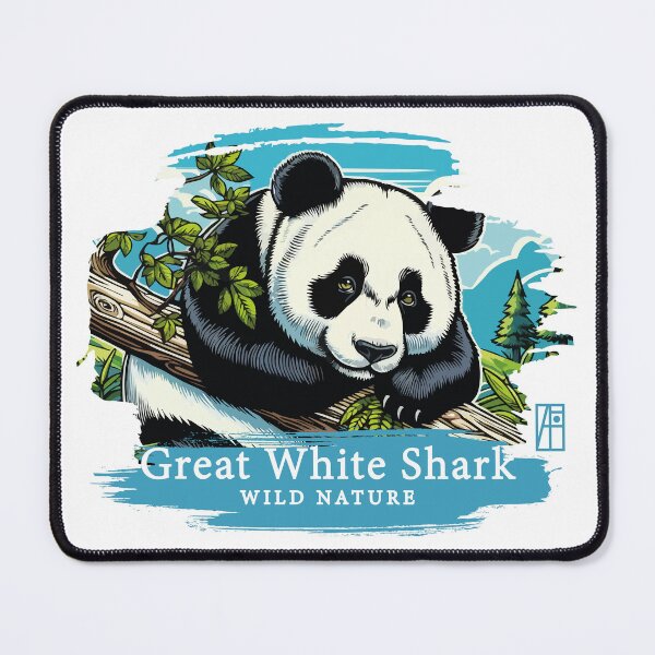 Item preview, White Panda - WILD NATURE - WHITE PANDA -2 designed and sold by ArtProjectShop.