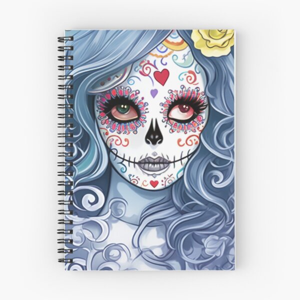 Item preview, sugar skull designed and sold by Sol-threads.