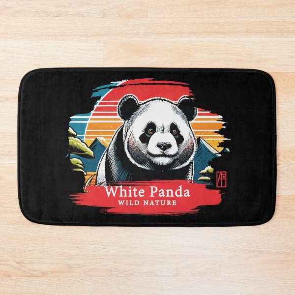 Item preview, White Panda - WILD NATURE - WHITE PANDA -3 designed and sold by ArtProjectShop.