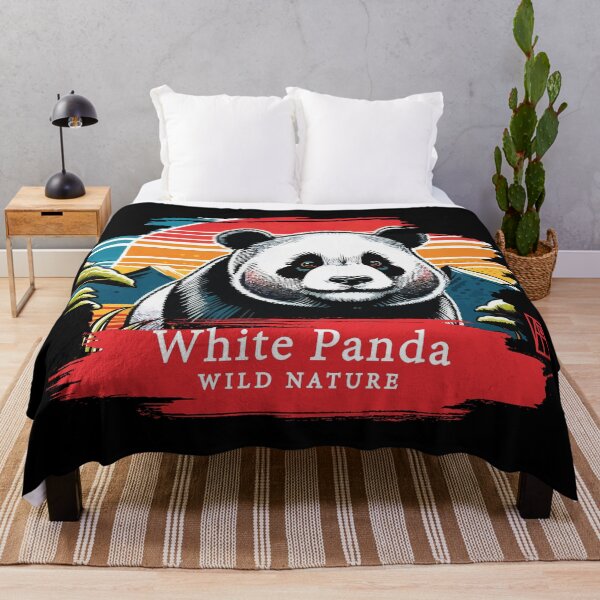 Item preview, White Panda - WILD NATURE - WHITE PANDA -3 designed and sold by ArtProjectShop.