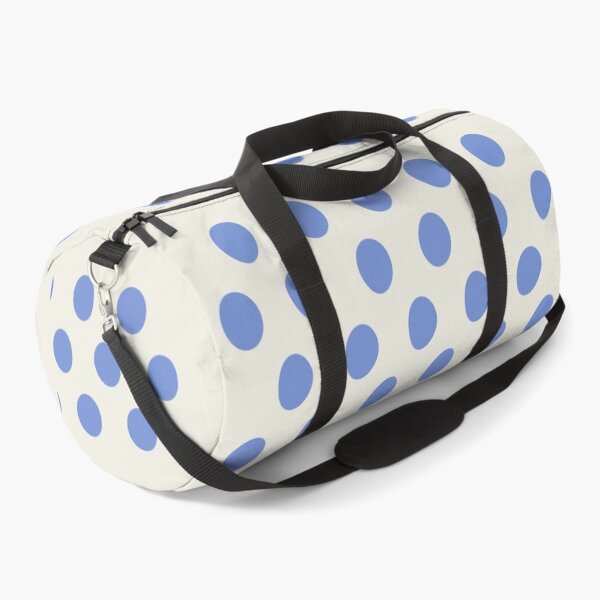 Item preview, Medium DANUBE BLUE & CREAM POLKA DOTS designed and sold by RachelMacht.