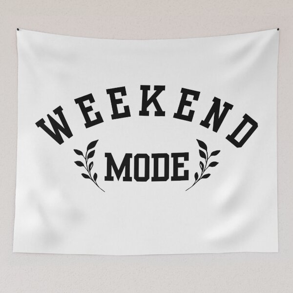 Item preview, Weekend Mode University designed and sold by HippieShackAL.