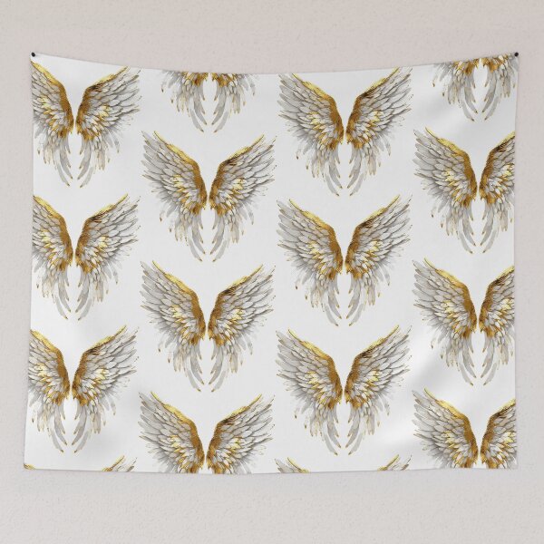 Item preview, Archangel with Light Wing Illustration designed and sold by NegarinFashions.