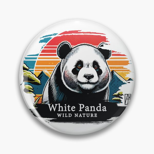 Item preview, White Panda - WILD NATURE - WHITE PANDA -4 designed and sold by ArtProjectShop.