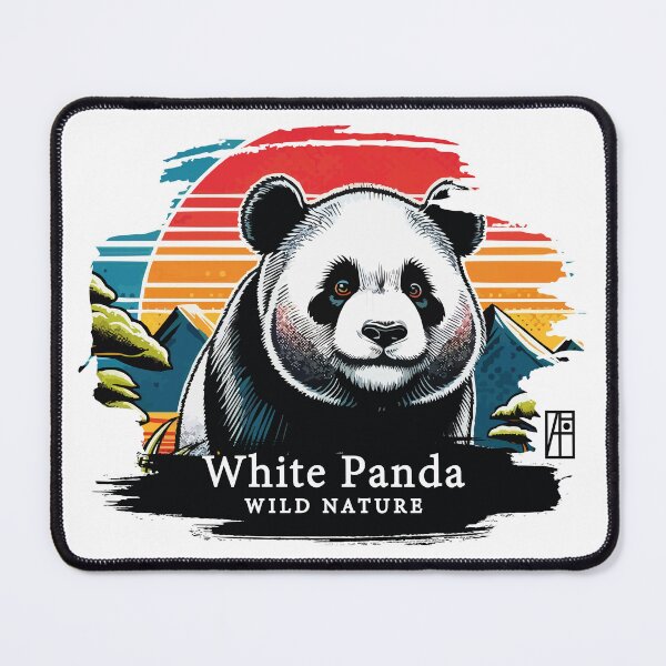 Item preview, White Panda - WILD NATURE - WHITE PANDA -4 designed and sold by ArtProjectShop.