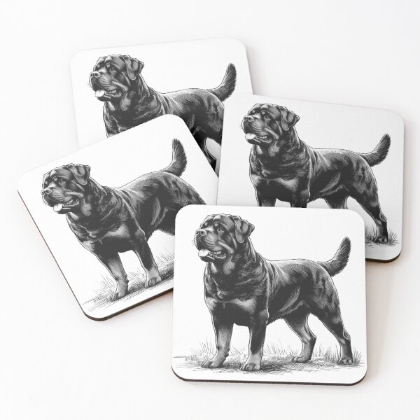 Item preview, Rottweiler Courage: Loyal Guardian for Dog Enthusiasts designed and sold by FlowCreate.