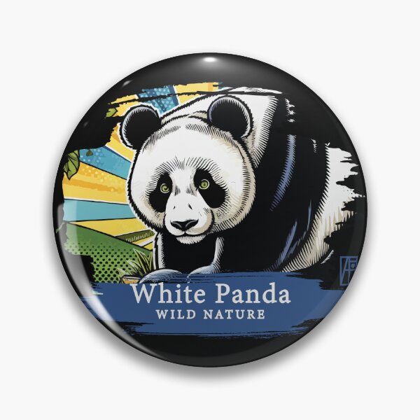 Item preview, White Panda - WILD NATURE - WHITE PANDA -5 designed and sold by ArtProjectShop.