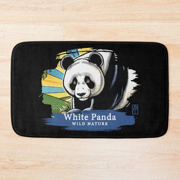 Item preview, White Panda - WILD NATURE - WHITE PANDA -5 designed and sold by ArtProjectShop.