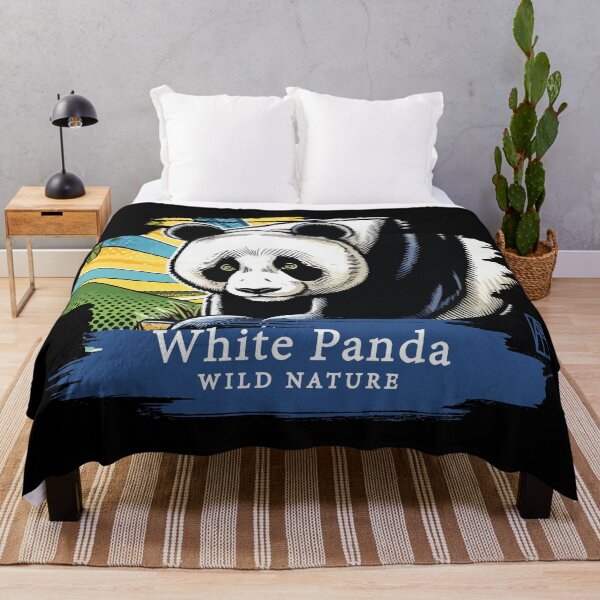 Item preview, White Panda - WILD NATURE - WHITE PANDA -5 designed and sold by ArtProjectShop.