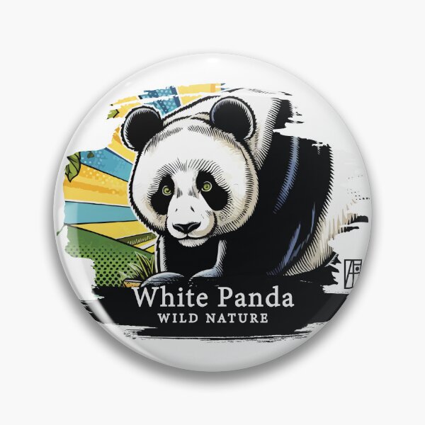 Item preview, White Panda - WILD NATURE - WHITE PANDA -6 designed and sold by ArtProjectShop.