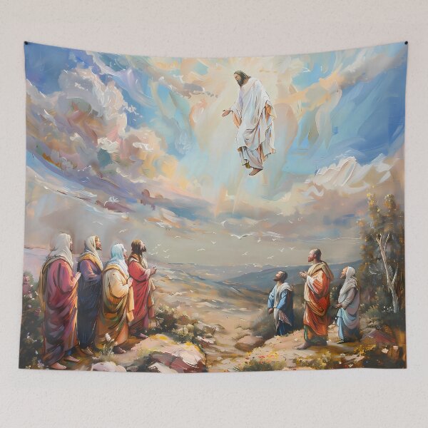 Item preview, Ascension of Jesus on Jerusalem Hill designed and sold by LivingArtClips.