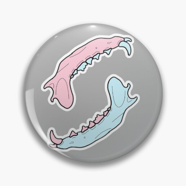 Item preview, Matching mandible bones designed and sold by inkteeth.