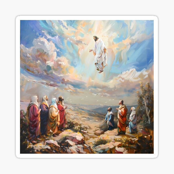 Item preview, Ascension of Jesus on Jerusalem Hill designed and sold by LivingArtClips.