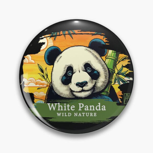 Item preview, White Panda - WILD NATURE - WHITE PANDA -7 designed and sold by ArtProjectShop.