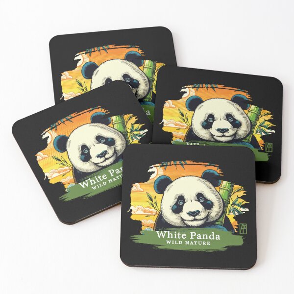 Item preview, White Panda - WILD NATURE - WHITE PANDA -7 designed and sold by ArtProjectShop.
