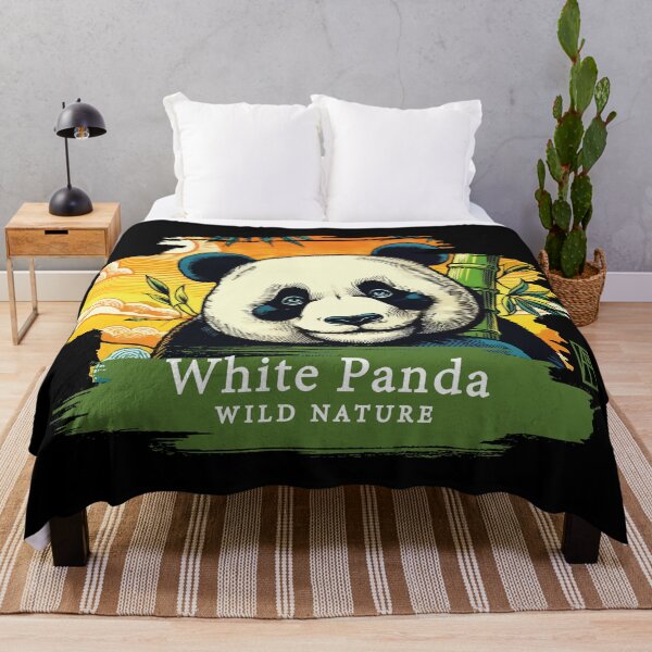 Item preview, White Panda - WILD NATURE - WHITE PANDA -7 designed and sold by ArtProjectShop.