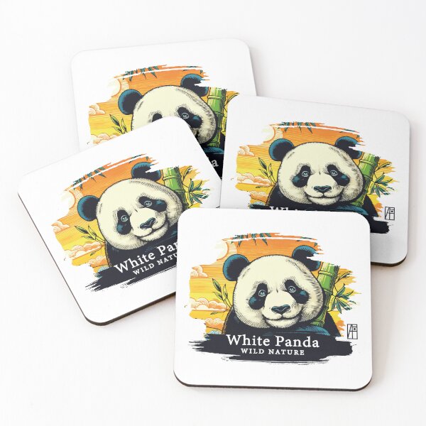 Item preview, White Panda - WILD NATURE - WHITE PANDA -8 designed and sold by ArtProjectShop.