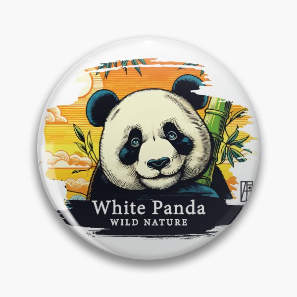 Item preview, White Panda - WILD NATURE - WHITE PANDA -8 designed and sold by ArtProjectShop.
