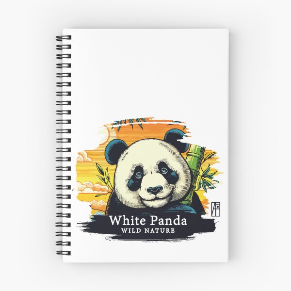 Item preview, White Panda - WILD NATURE - WHITE PANDA -8 designed and sold by ArtProjectShop.
