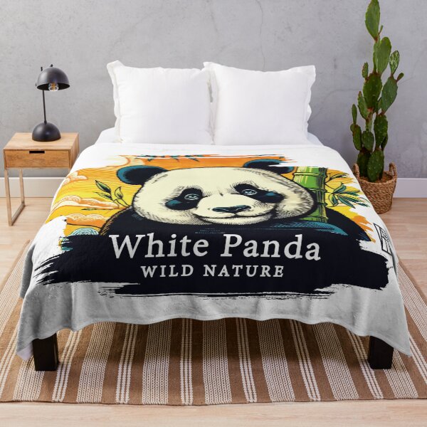 Item preview, White Panda - WILD NATURE - WHITE PANDA -8 designed and sold by ArtProjectShop.